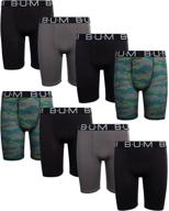 b u m equipment boys compression shorts boys' clothing for active logo
