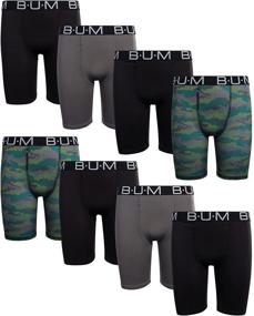 img 4 attached to B U M Equipment Boys Compression Shorts Boys' Clothing for Active
