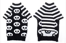 img 1 attached to NACOCO Sweaters Skeleton Sweater Clothing Dogs