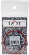 🧶 chiaogoo twist red lace mini сменные кабели - 22 дюйма логотип