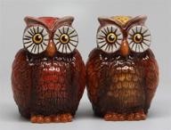 🦉 pacific trading attractives owl salt and pepper shaker set logo