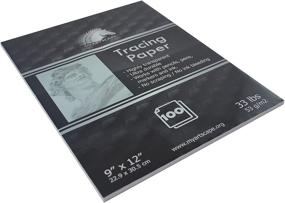 img 3 attached to 🎨 MyArtscape Tracing Paper Pad - 33lb - 9"x12" - 100 Transparent Sheets - Artist Quality: The Perfect Tool for Precise Sketching and Tracing Projects