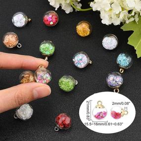 img 3 attached to PandaHall Pendants Rhinestone Findings 15 5 16Mm