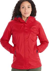 img 4 attached to Marmot Women's Precip Jacket: A Gemstone in Women's Clothing for Coats, Jackets & Vests