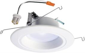 img 4 attached to 💡 Halo Integrated Selectable RL56069S1EWHR LED Recessed Lighting Fixture - 2700K to 5000K