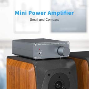 img 1 attached to V1.0G - Mini Hi-Fi Professional Digital Amp for Home Speakers - 2 Channel Stereo Audio Class D Amplifier - 50W x 2