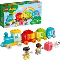 🚂 lego duplo my first number train - learn counting with 10954 building toy; introduction of numbers; new 2021 (23 pieces) logo