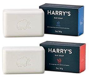 img 3 attached to 🌿 Refreshing Self-Care: Harry's 5 Oz Stone & Fig Bar Soap Set for Nourished Skin