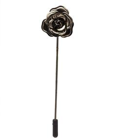 img 4 attached to 🖤 KINGPiiN Metallic Black Formal Flower
