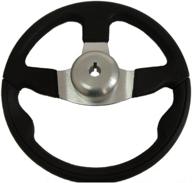 🚤 enhance your boat's control with the woqi wh003 13-1/2 inch aluminum alloy three spoke marine boat steering wheel логотип