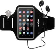 📱 waterproof running armband for iphone 11 pro max xr xs max 10 8 7 plus samsung galaxy s10 plus s20 s9 s8 s7 note and more - jingtoo arm phone pouch with card & keys holder logo