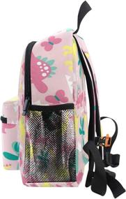 img 1 attached to OREZI Dinosaur Backpack Schoolbag Preschool Backpacks for Kids' Backpacks