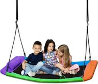 🌳 hazli outdoor tree swing for kids and adults – 60-inch swing set accessories included – adjustable length and free straps – 700 lb weight capacity логотип