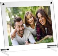 ailelan clear acrylic photo frame - 8.5x11 a4 letter size decorative poster frame for desktop tabletop display (1 pack) логотип