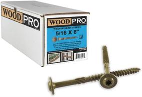 img 1 attached to Крепежные детали WoodPro ST516X6B Exterior 250 Pack