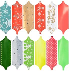 img 3 attached to 🎁 24PCS Pull Bows for Gifts - Christmas Bows 5" Wide and in 12 Beautiful Colors - Wrapping Ribbon Accessories for Gift, Wine Bottles, and Baskets