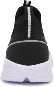 img 1 attached to Hecodi Breathable Lightweight Sneakers Moonlight