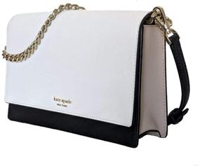 img 4 attached to 👜 Versatile and Chic: Kate Spade New York Convertible Women's Handbags & Wallets for Effortless Crossbody Style