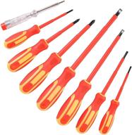 insulated electrician screwdriver magnetic electroprobe logo