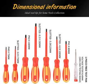 img 2 attached to Изолированная отвертка для электрика Магнитный электрозонд