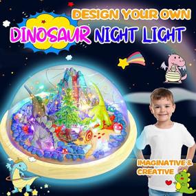 img 3 attached to YOFUN Make Dinosaur Night Light