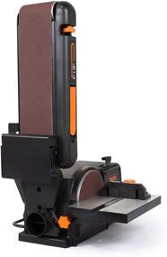 img 2 attached to Smooth and Powerful: WEN 6502T Belt Sander - 4 3 Amp for Efficient Sanding