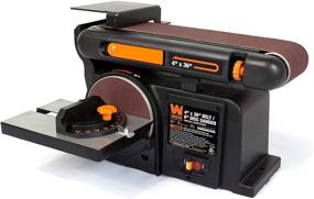 img 4 attached to Smooth and Powerful: WEN 6502T Belt Sander - 4 3 Amp for Efficient Sanding