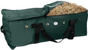 img 1 attached to 🐴 Efficient Hay Storage Solution: Majestic Ally 1200 D Nylon Fabric Extra-Large Heavy-Duty Hay Bale Storage Bag (44” x 20” x 16”)