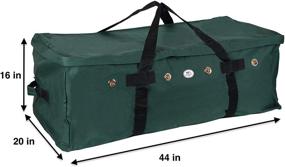 img 3 attached to 🐴 Efficient Hay Storage Solution: Majestic Ally 1200 D Nylon Fabric Extra-Large Heavy-Duty Hay Bale Storage Bag (44” x 20” x 16”)