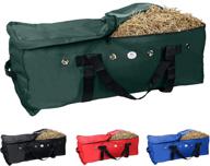 🐴 efficient hay storage solution: majestic ally 1200 d nylon fabric extra-large heavy-duty hay bale storage bag (44” x 20” x 16”) logo