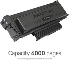 img 2 attached to 🖨️ Pantum TL-410X High Capacity Toner: 6000 Page Yield for P3012, P3302, M6802, M7102, M7202 Series