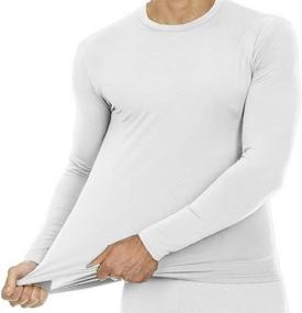 img 3 attached to 👕 Mens Ultra Soft Thermal Shirt – Warm and Comfy Fleece Lined Baselayer for Cold Weather