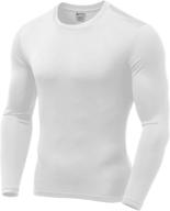 👕 mens ultra soft thermal shirt – warm and comfy fleece lined baselayer for cold weather логотип