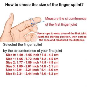 img 3 attached to 🔨 Thinvik 2 Piece Plastic Mallet Dip Finger Support Brace: Ultimate Joint Protection for Injury Prevention