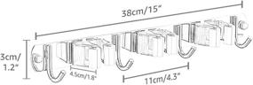 img 3 attached to 🧺 Stainless Steel Zeraty Holder: A Convenient and Stylish Organizer for Efficient Organization