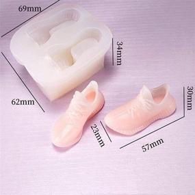 img 2 attached to Sneaker Silicone Creative Handcraft Accessory