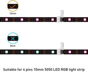 img 3 attached to Strip Connector Solderless Accessories Provides