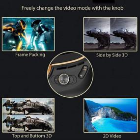 img 2 attached to GOOVIS Pro Head-Mounted Display with Sony 1080p HD Screens, 3D Theater Goggles, 3D Viewer Supporting 4K Blue-ray Display, Compatible with Set-top Box, Drones, PS4, Xbox One, PC Nintendo, and Smartphones