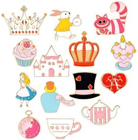 img 1 attached to 🦩 Novelty Cartoon Girls' Jewelry - MJartoria Flamingo Alpaca Collection
