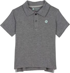 img 2 attached to 👕 Shedo Lane Kids' Short Sleeve Polo Shirt - Unbeatable UPF 50+ Sun Protection for Boys and Girls!