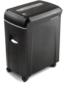 img 4 attached to 🔒 Aurora AU1020MA High-Security 10-Sheet Micro-Cut Paper, CD, and Credit Card Shredder with Pullout Bin