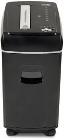 img 3 attached to 🔒 Aurora AU1020MA High-Security 10-Sheet Micro-Cut Paper, CD, and Credit Card Shredder with Pullout Bin