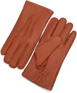 🧤 yiseven deerskin cashmere handsewn motorcycle gloves for optimal comfort and protection logo