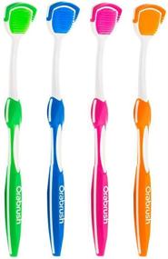 img 4 attached to 👅 Orabrush Tongue Cleaner - Pack of 4 Brushes