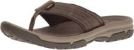 👞 teva men's langdon sandal walnut: durable and stylish men's shoes логотип