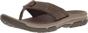 img 4 attached to 👞 Teva Men's Langdon Sandal Walnut: Durable and Stylish Men's Shoes