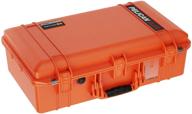pelican air 1555 case no foam (2020 edition) - orange, push button latches - review & best price logo