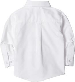 img 2 attached to IZOD White Sleeve Dress Shirt - Boys' Tops, Tees & Shirts