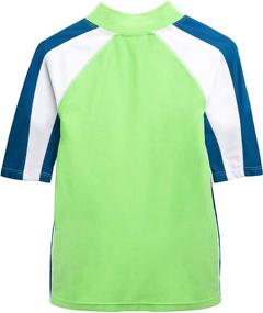 img 3 attached to 👕 SunBusters Boys Short Sleeve Rash Guard: UPF 50+ Sun Protection, Sizes 12 mos - 12 yrs