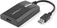 🔌 startech.com usb 3.0 to hdmi adapter - displaylink certified - 1080p (1920x1200) - usb type-a to hdmi display adapter converter for monitor - external video & graphics card - windows/mac - usb32hdpro plus logo